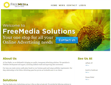 Tablet Screenshot of freemediasolutions.com